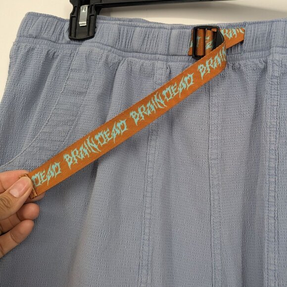 Brain Dead Waffle Utility Jogger Pants Size XL Belt Alpinist Seersucker Gorpcore - Picture 6 of 11
